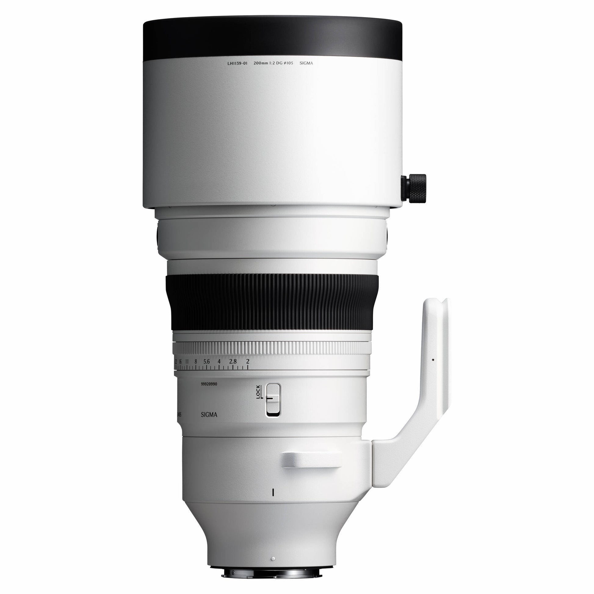 Sigma 200mm f/2 DG OS Sports lens for full-frame mirrorless cameras.