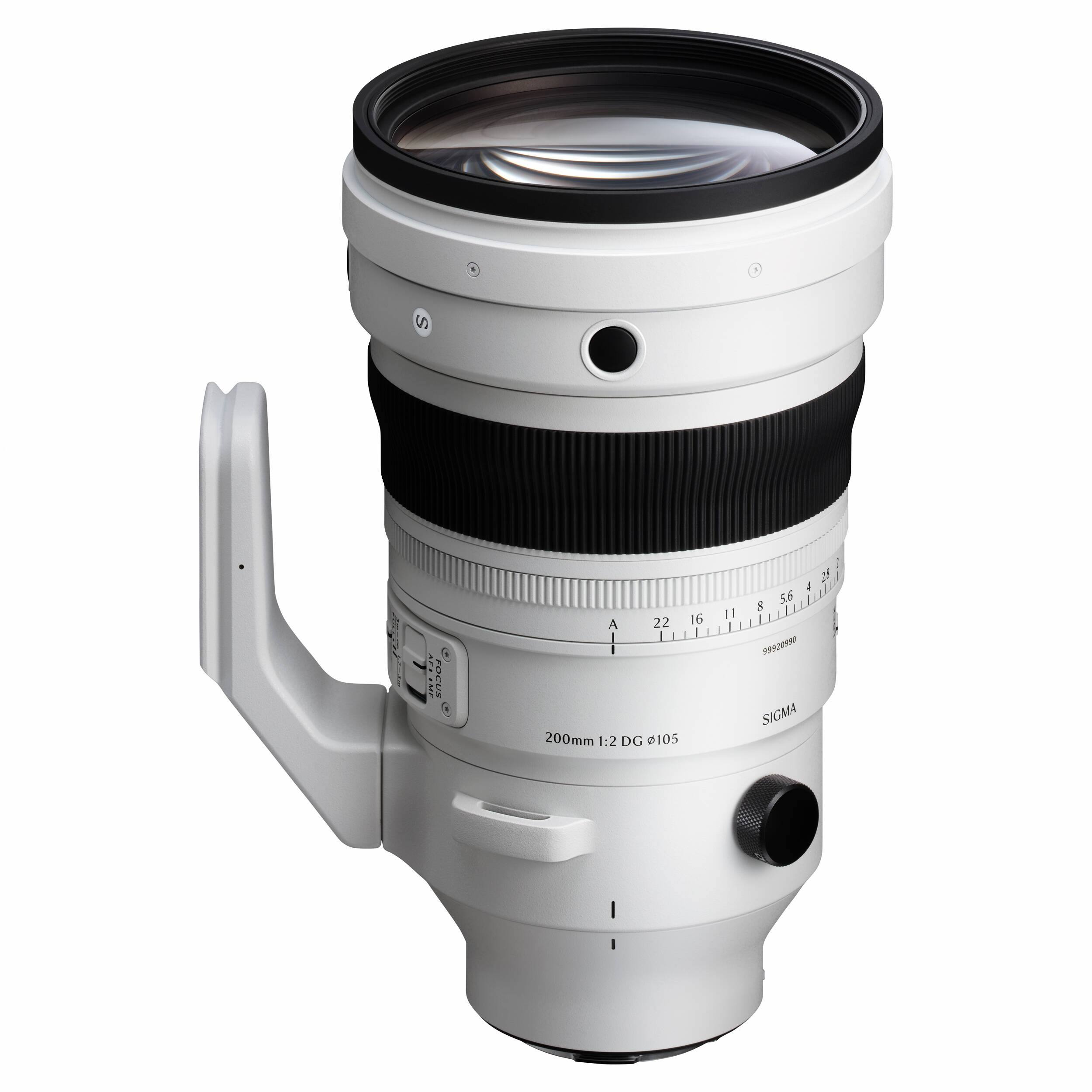 Sigma 200mm f/2 DG OS Sports lens for full-frame mirrorless cameras.