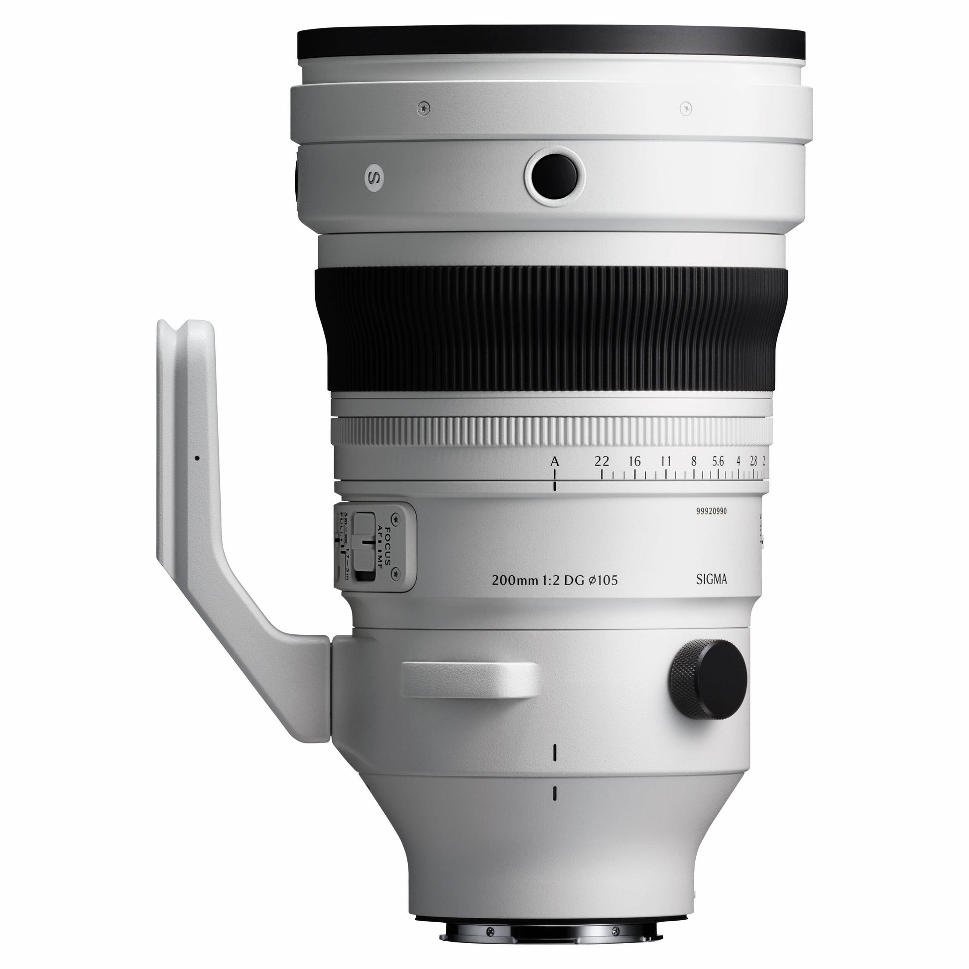 Sigma 200mm f/2 DG OS Sports lens for full-frame mirrorless cameras.