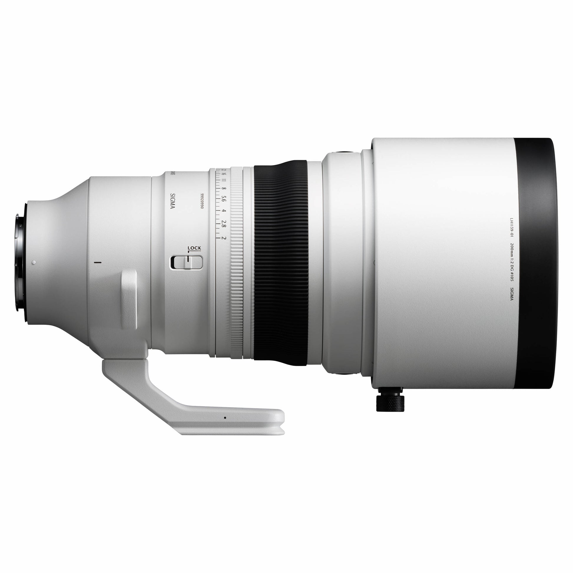 Sigma 200mm f/2 DG OS Sports lens for full-frame mirrorless cameras.