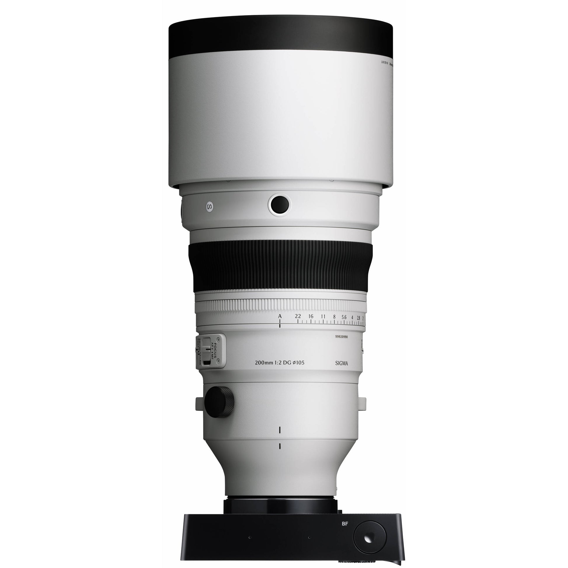 Sigma 200mm f/2 DG OS Sports lens for full-frame mirrorless cameras.