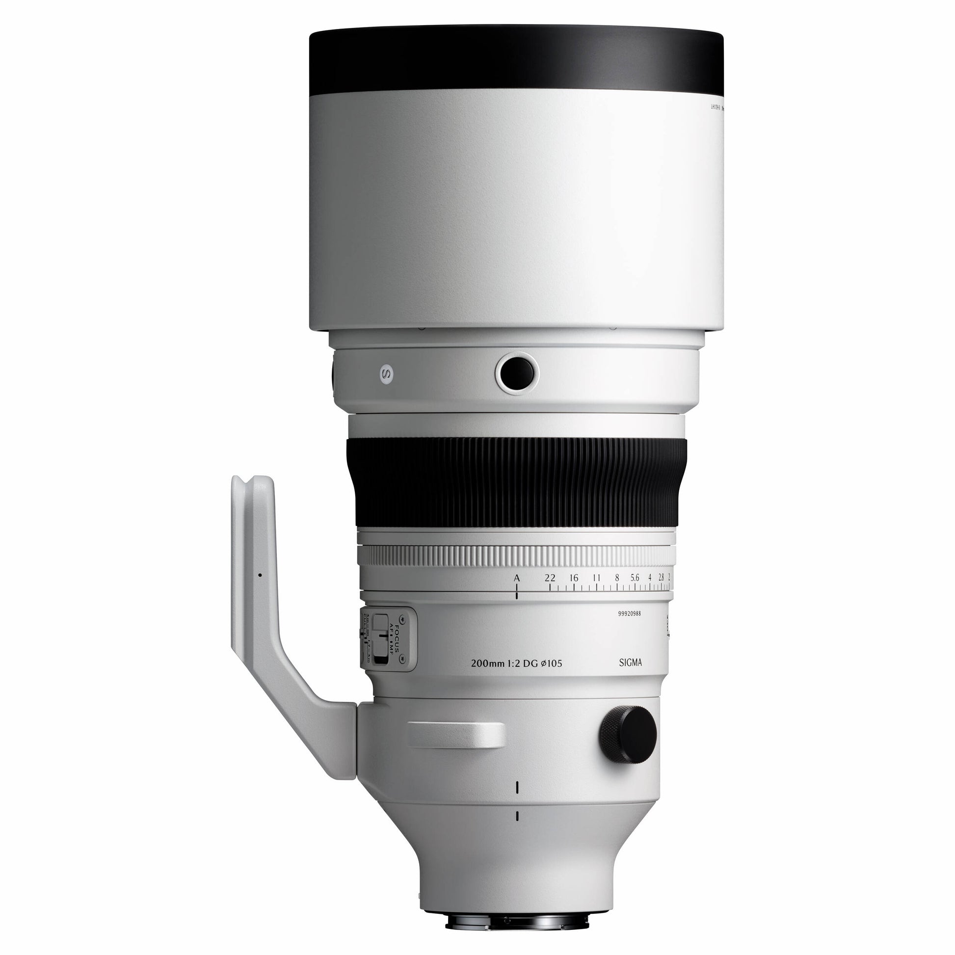 Sigma 200mm F2 DG OS Sports lens for full-frame mirrorless cameras.
