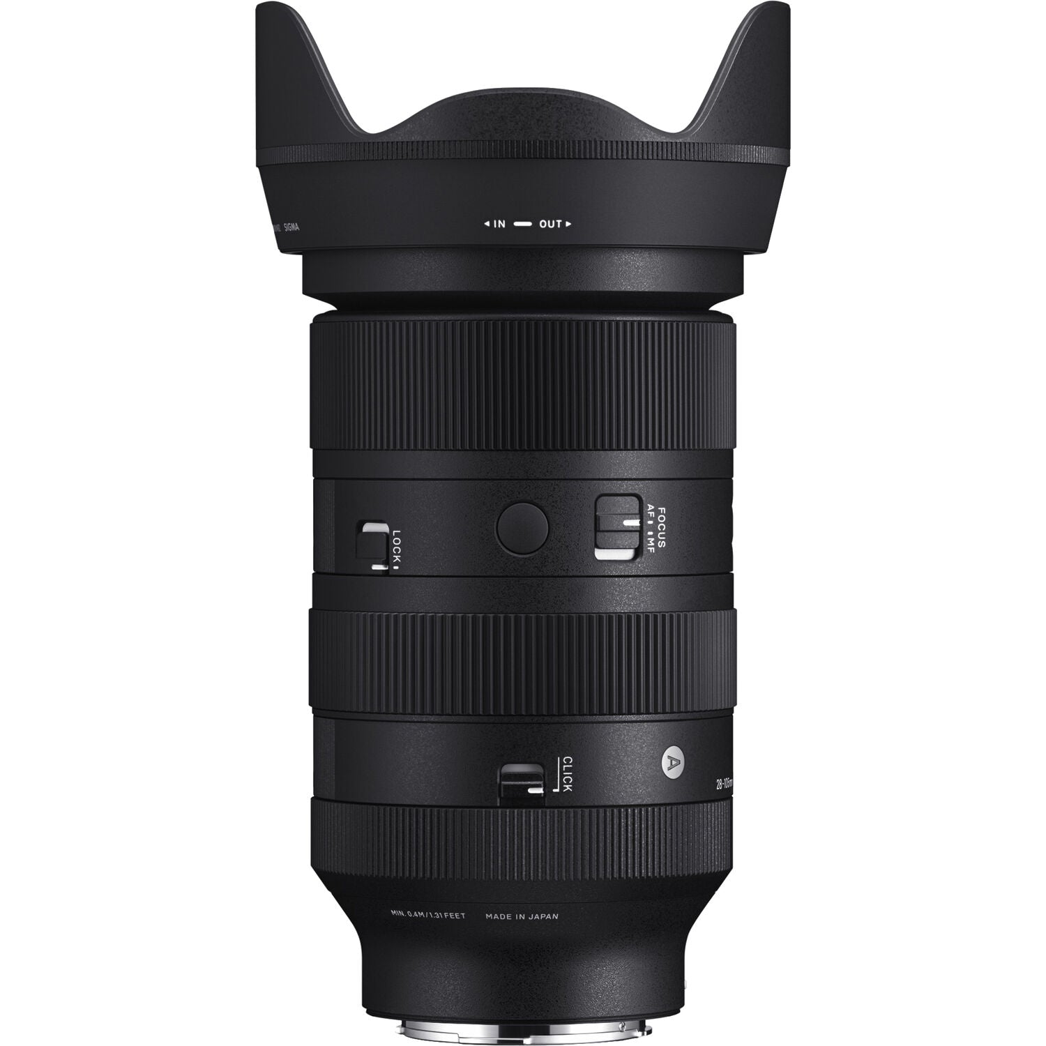 Sigma 28-105mm f/2.8 DG DN Art Lens for Leica L – fast, flexible zoom lens with constant f/2.8 aperture, crafted for sharpness and creative control.