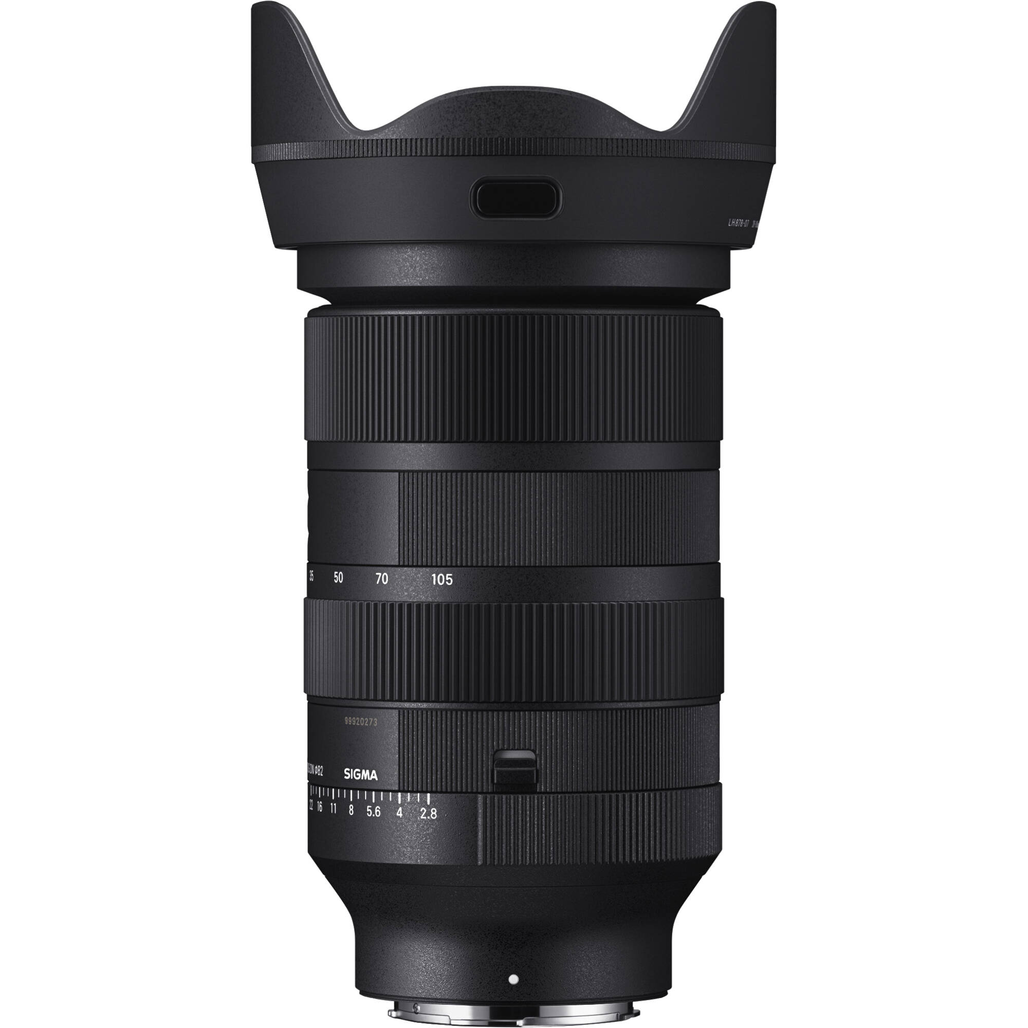 Sigma 28-105mm f/2.8 DG DN Art Lens for Leica L – fast, flexible zoom lens with constant f/2.8 aperture, crafted for sharpness and creative control.