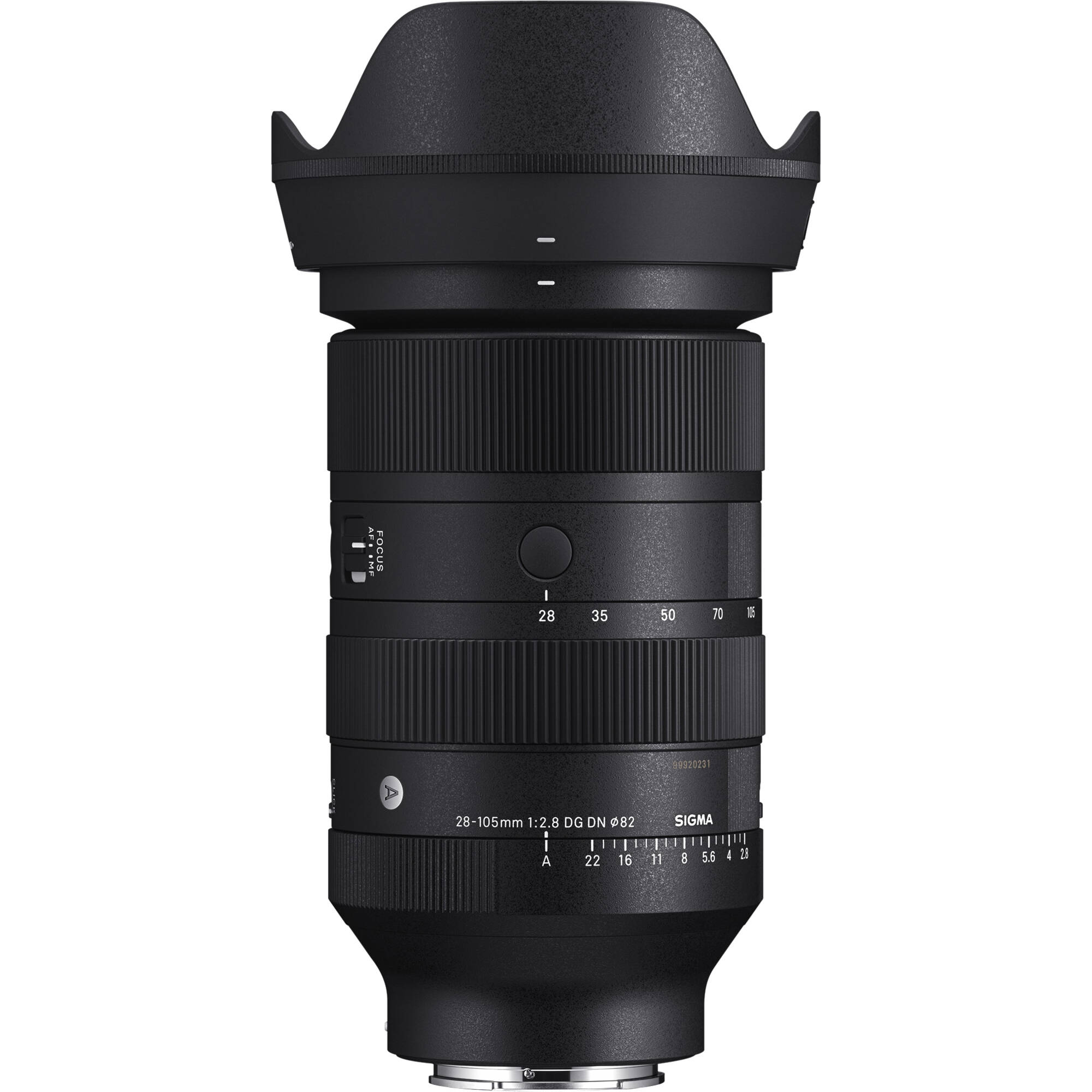 Sigma 28-105mm f/2.8 DG DN Art Lens for Sony E – versatile zoom lens with constant f/2.8 aperture, ideal for portraits, events, and travel photography.