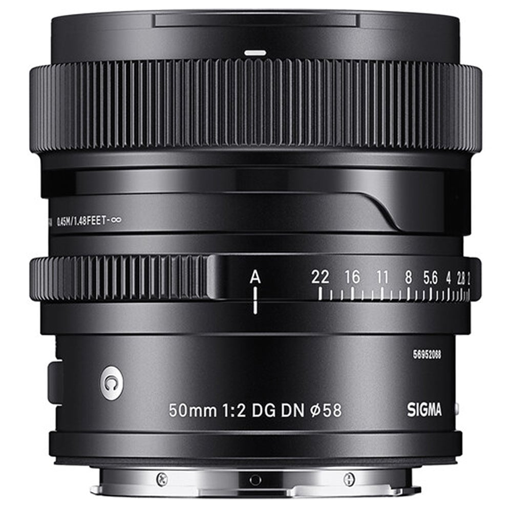 Sigma 50mm f/2 DG DN Contemporary Lens for Leica L – compact, lightweight, and sharp with a fast f/2 aperture, perfect for everyday shooting and stunning portraits.