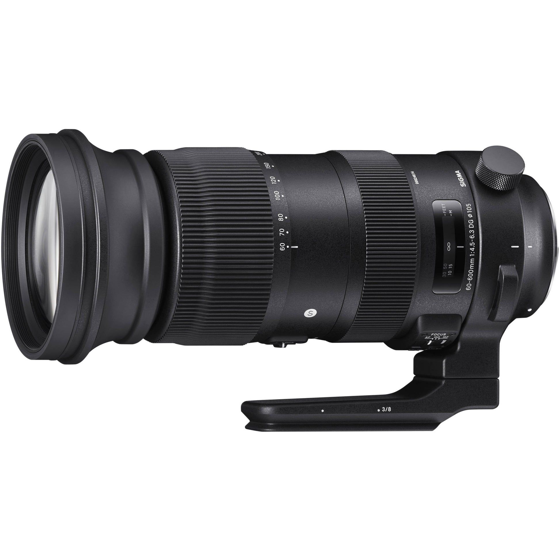 Sigma 60-600mm f/4.5-6.3 DG OS HSM Sports Lens for Nikon F. A versatile 10x zoom with OS stabilisation, pro build, and sharp optics for wildlife, sports, and outdoor photography.