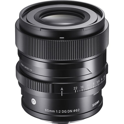 Sigma 65mm f/2 DG DN Contemporary Lens for Leica L – a compact, high-performance prime lens offering exceptional sharpness, refined optical rendering, and smooth bokeh, well-suited for portraiture and general-purpose photography.