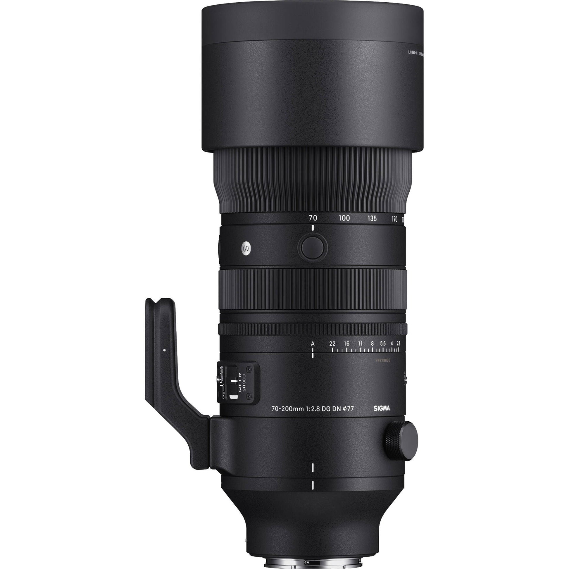 Sigma 70-200mm f/2.8 DG DN OS Sports Lens – fast telephoto zoom lens for Sony E-mount, featuring optical stabilisation, weather sealing, and pro-level performance for action and portrait photography.