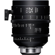 Sigma Aizu Prime T1.3 LF Cinema Lens ARRI PL compact large-format cine lens with fast aperture.