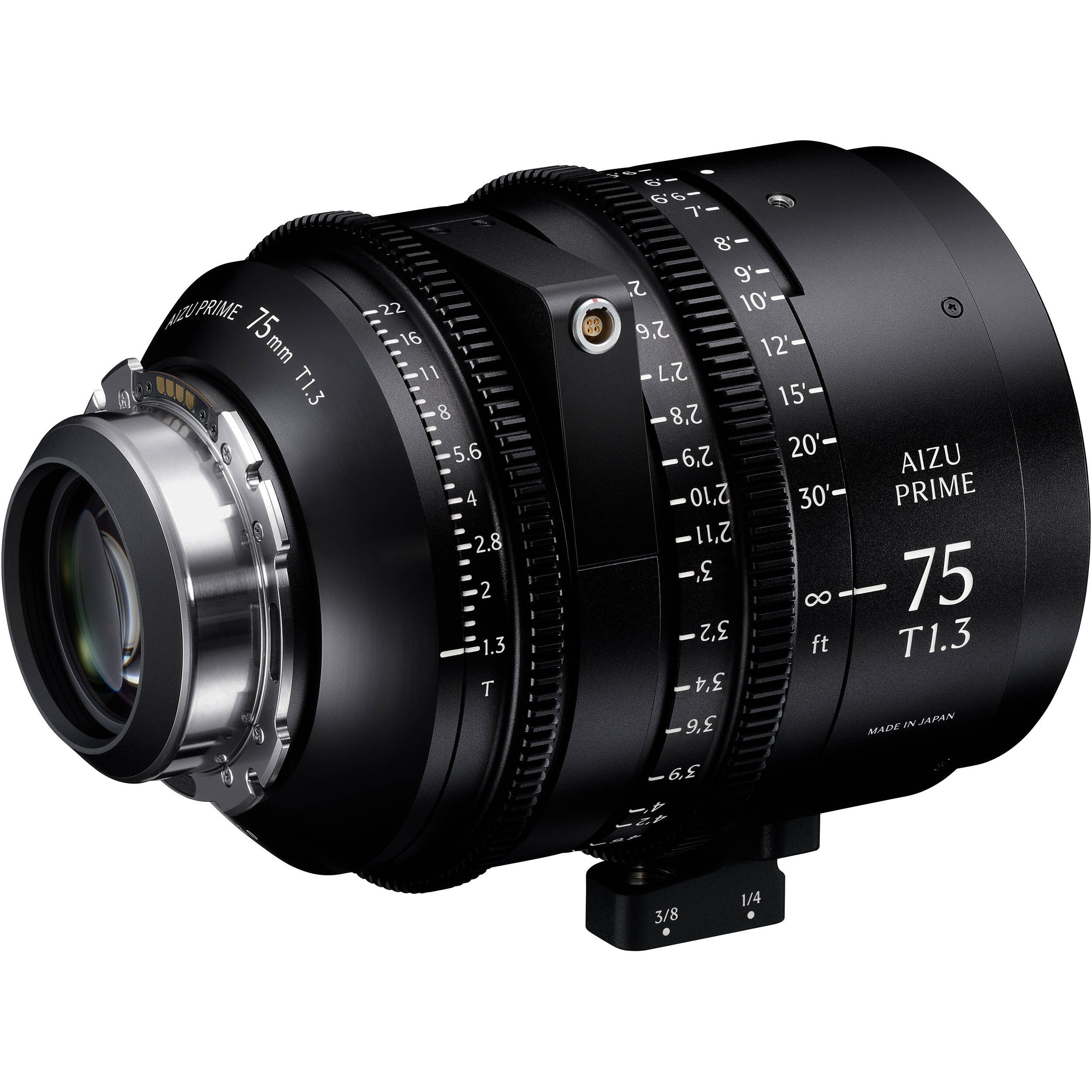 Sigma Aizu Prime T1.3 LF Cinema Lens ARRI PL compact large-format cine lens with fast aperture.