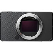 Sigma BF Mirrorless Camera in black featuring 24.6MP full-frame back-illuminated CMOS sensor, L-mount, 230GB internal storage, 6K 30fps and Full HD 120fps video recording, hybrid autofocus system, ISO 100-102400, 3.15" touchscreen, and L-Log color grading support