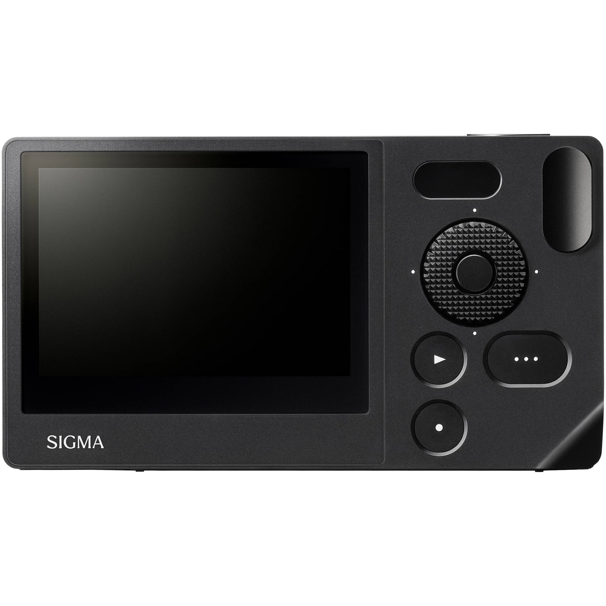 Sigma BF Mirrorless Camera in black featuring 24.6MP full-frame back-illuminated CMOS sensor, L-mount, 230GB internal storage, 6K 30fps and Full HD 120fps video recording, hybrid autofocus system, ISO 100-102400, 3.15" touchscreen, and L-Log color grading support
