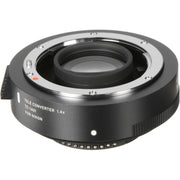 Sigma TC-1401 1.4x Teleconverter for Nikon F – boosts focal length of compatible Nikon F lenses by 1.4x with excellent optical performance and autofocus support.