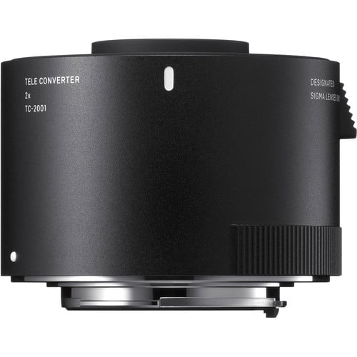 Sigma TC-2001 2x Teleconverter for Nikon F – extends the focal length of compatible Nikon F lenses by 2x while maintaining excellent image quality and dependable autofocus.
