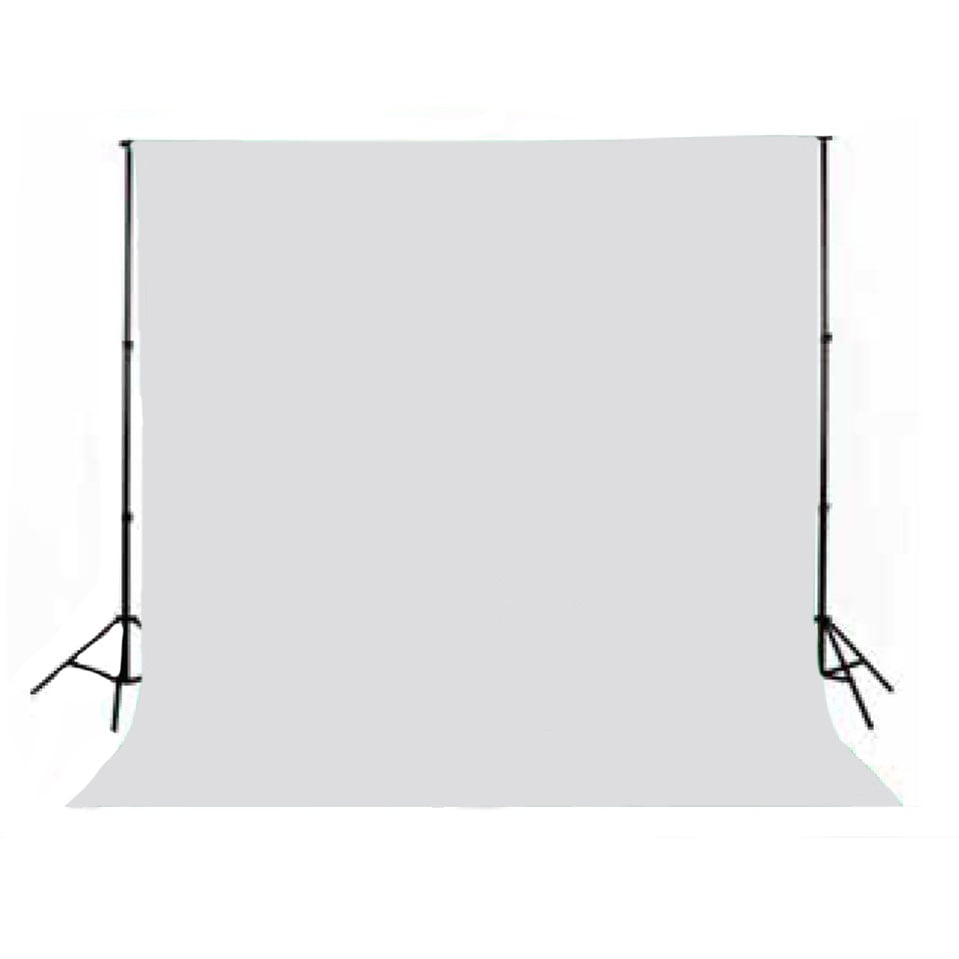 Sky 3x6m White Muslin Backdrop — seamless cotton fabric ideal for studio photography, offering a clean, reflective-free background for portraits and product shoots.