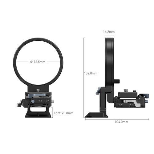 Quickly switch from landscape to portrait with this mount plate kit. You still have full access to all your controls, the flip screen and battery door.
