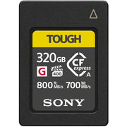 Sony CFexpress Type A TOUGH Memory Card – ultra-durable, high-speed storage designed for 4K/8K video and professional photography workflows.
