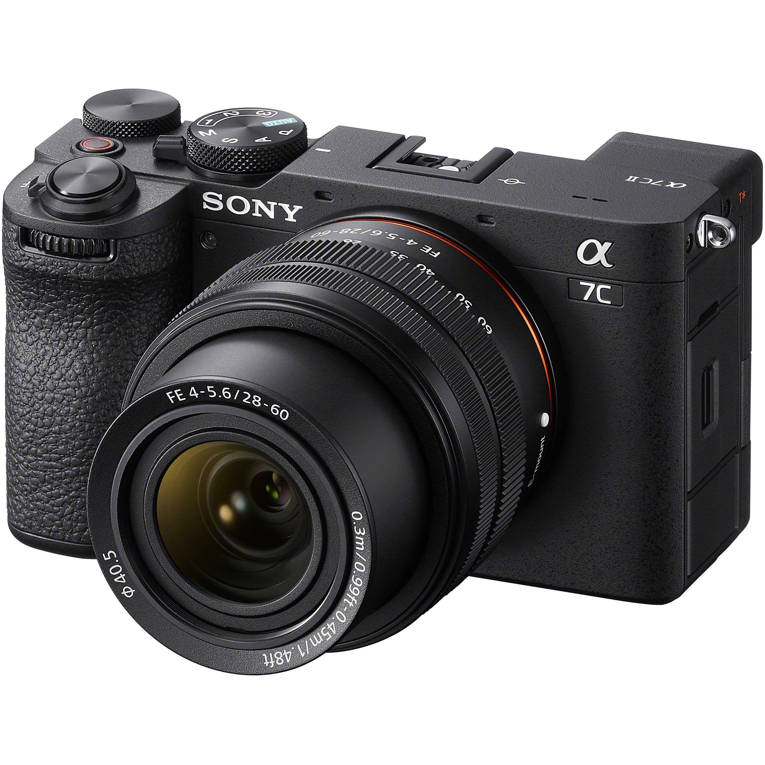 Sony a7C II Mirrorless Camera – compact full-frame camera with 33MP sensor, advanced autofocus, and 4K video, ideal for hybrid creators and travel photography.