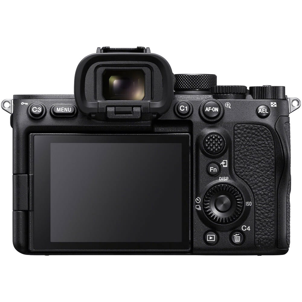Sony Alpha a7S III full-frame mirrorless camera, 12.1MP sensor, 4K 120fps video, 5-axis stabilisation, and fast hybrid autofocus for low-light performance.