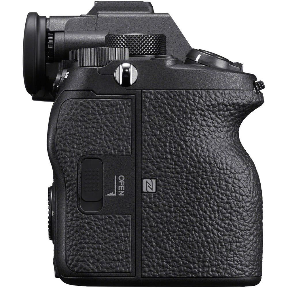 Sony Alpha a7S III full-frame mirrorless camera, 12.1MP sensor, 4K 120fps video, 5-axis stabilisation, and fast hybrid autofocus for low-light performance.