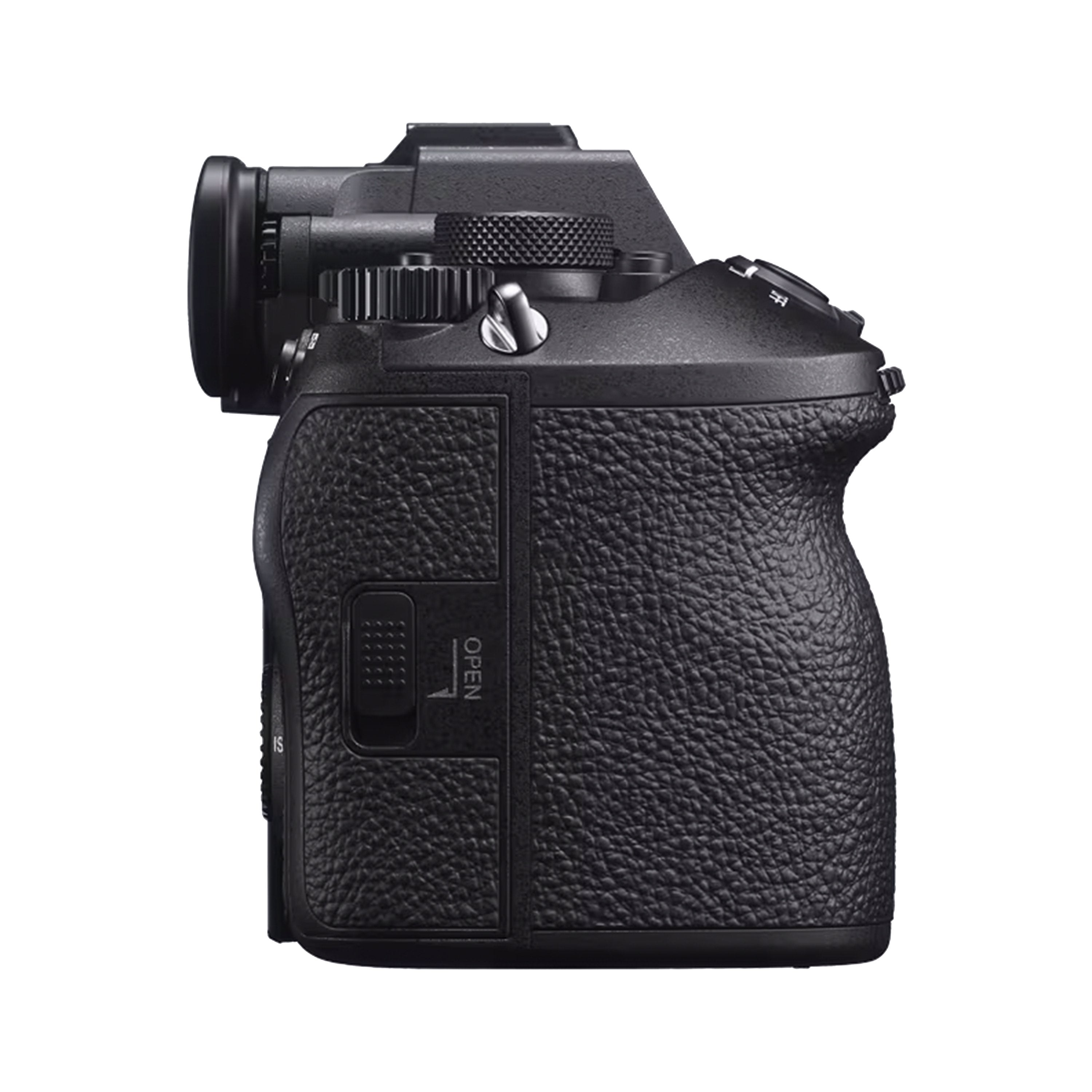 Sony Alpha a1 II full-frame mirrorless camera with 61MP sensor, AI autofocus, 8K video, and 5-axis stabilisation.