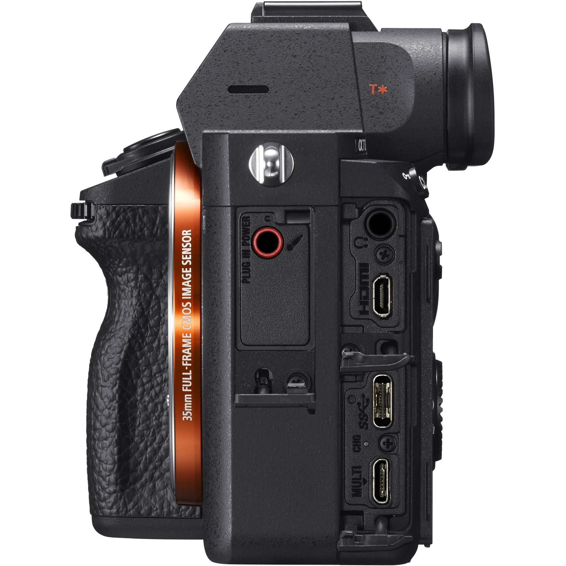 Sony Alpha a7 III full-frame mirrorless camera with 28-70mm kit lens, 24.2MP sensor, 5-axis stabilisation, hybrid autofocus, and 4K video.