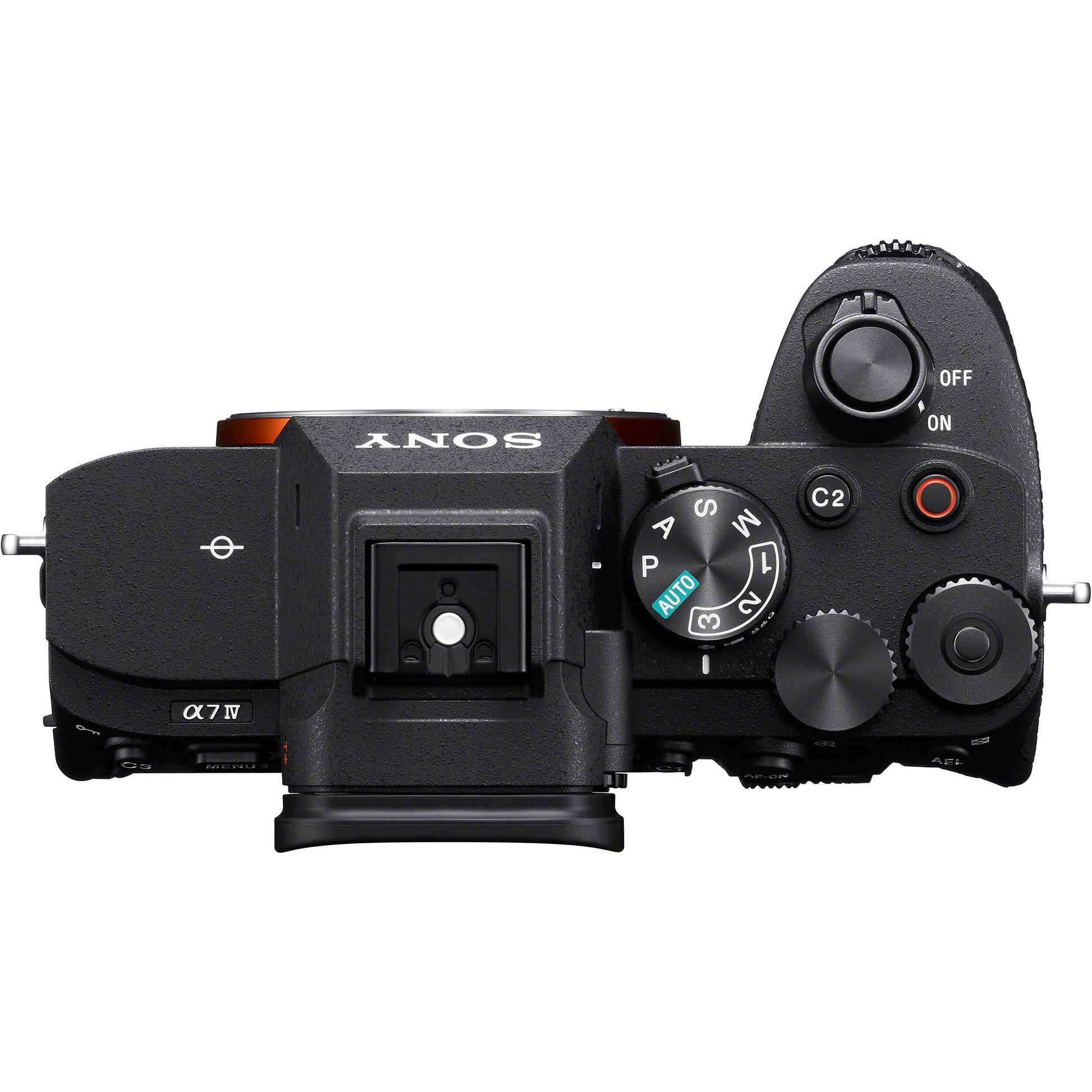 Sony a7 IV mirrorless camera with 33MP sensor.