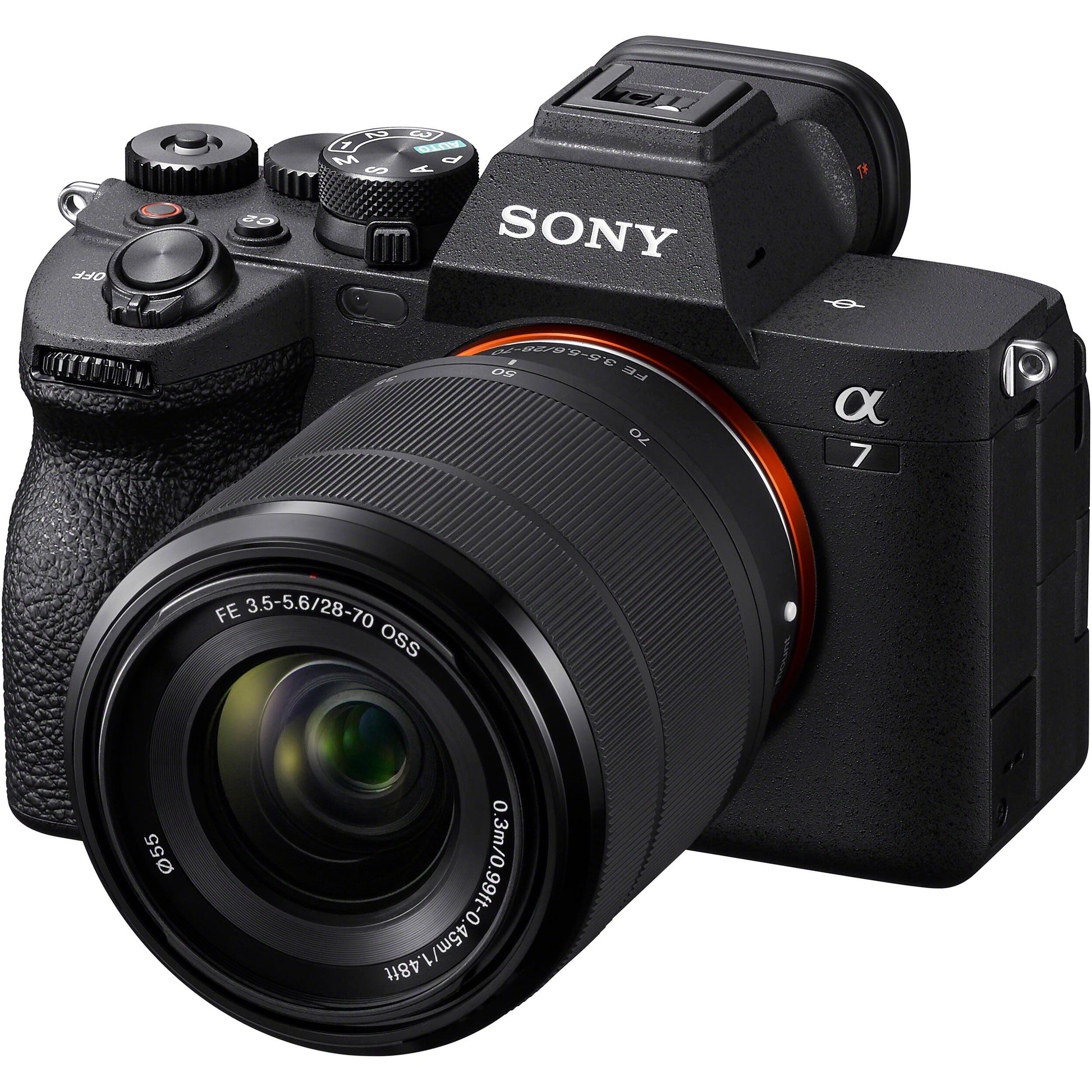 Sony a7 IV with 33MP sensor, 28-70mm lens and 4K video.