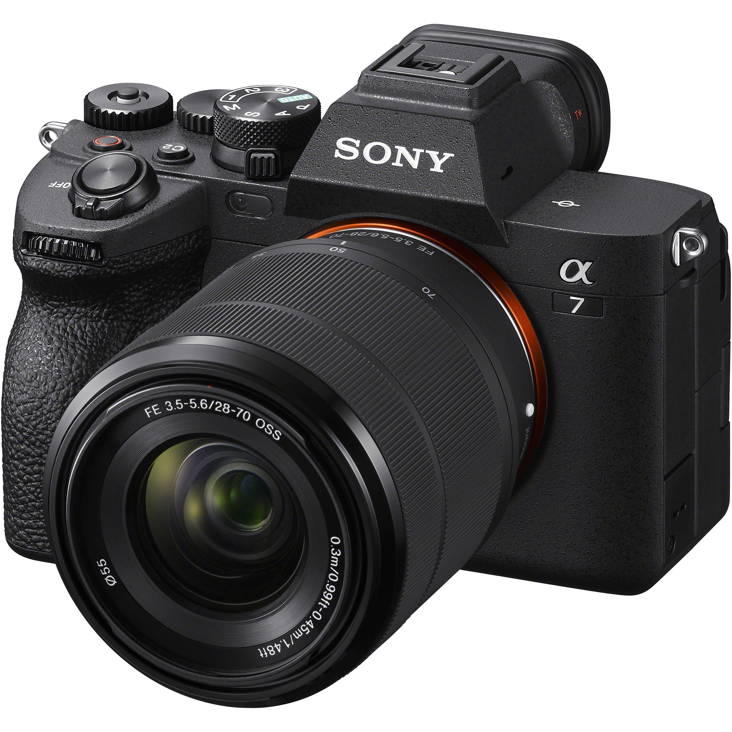 Sony a7 IV with 33MP sensor, 28-70mm lens and 4K video.