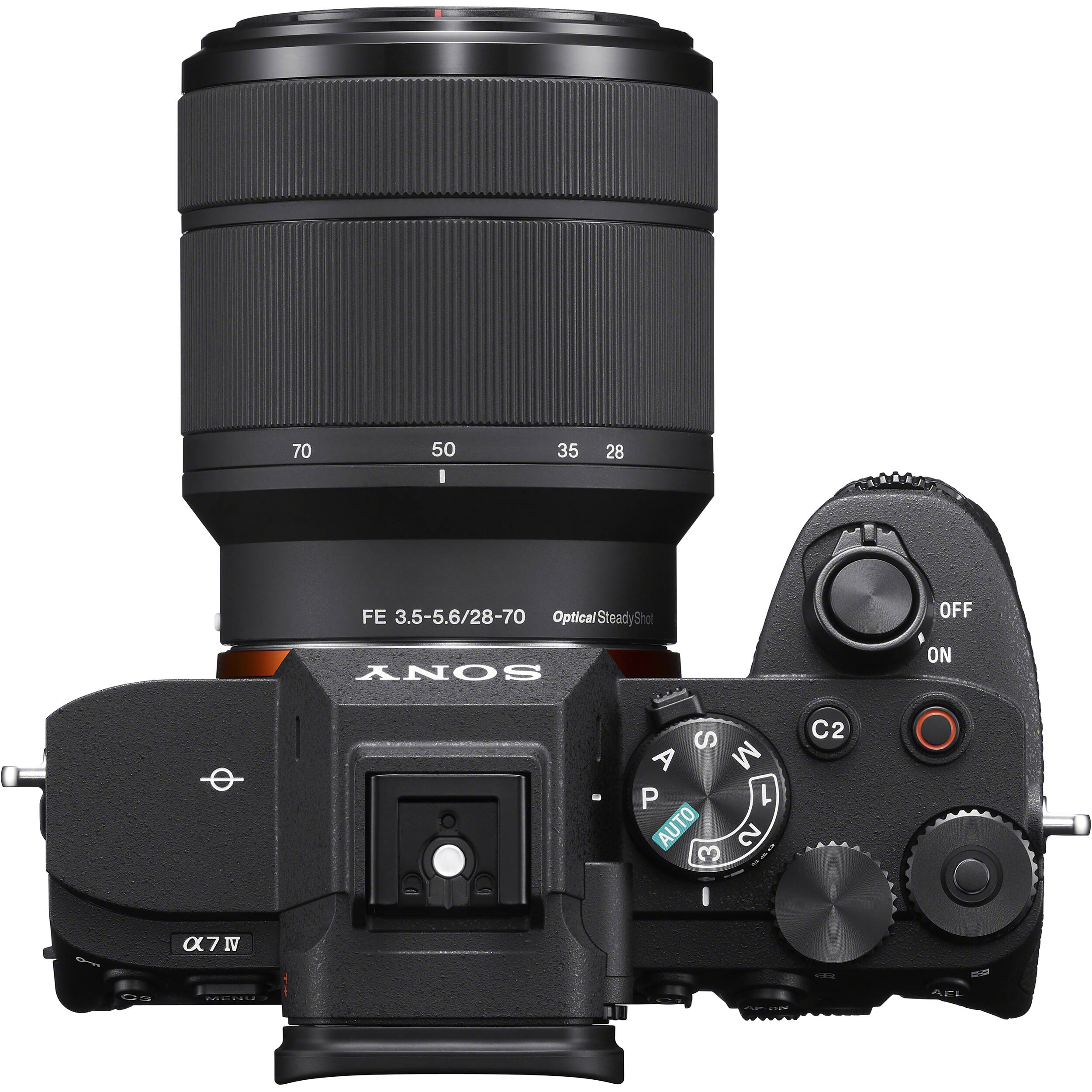 Sony a7 IV with 33MP sensor, 28-70mm lens and 4K video.