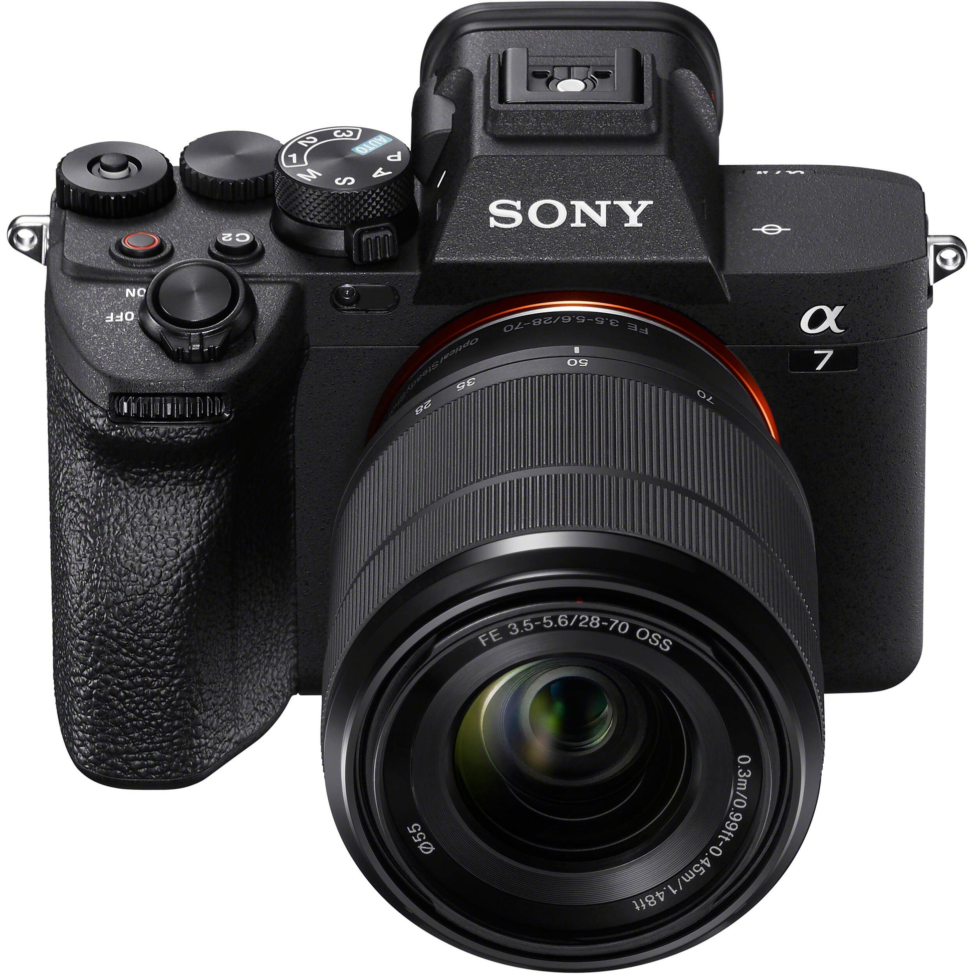 Sony a7 IV with 33MP sensor, 28-70mm lens and 4K video.