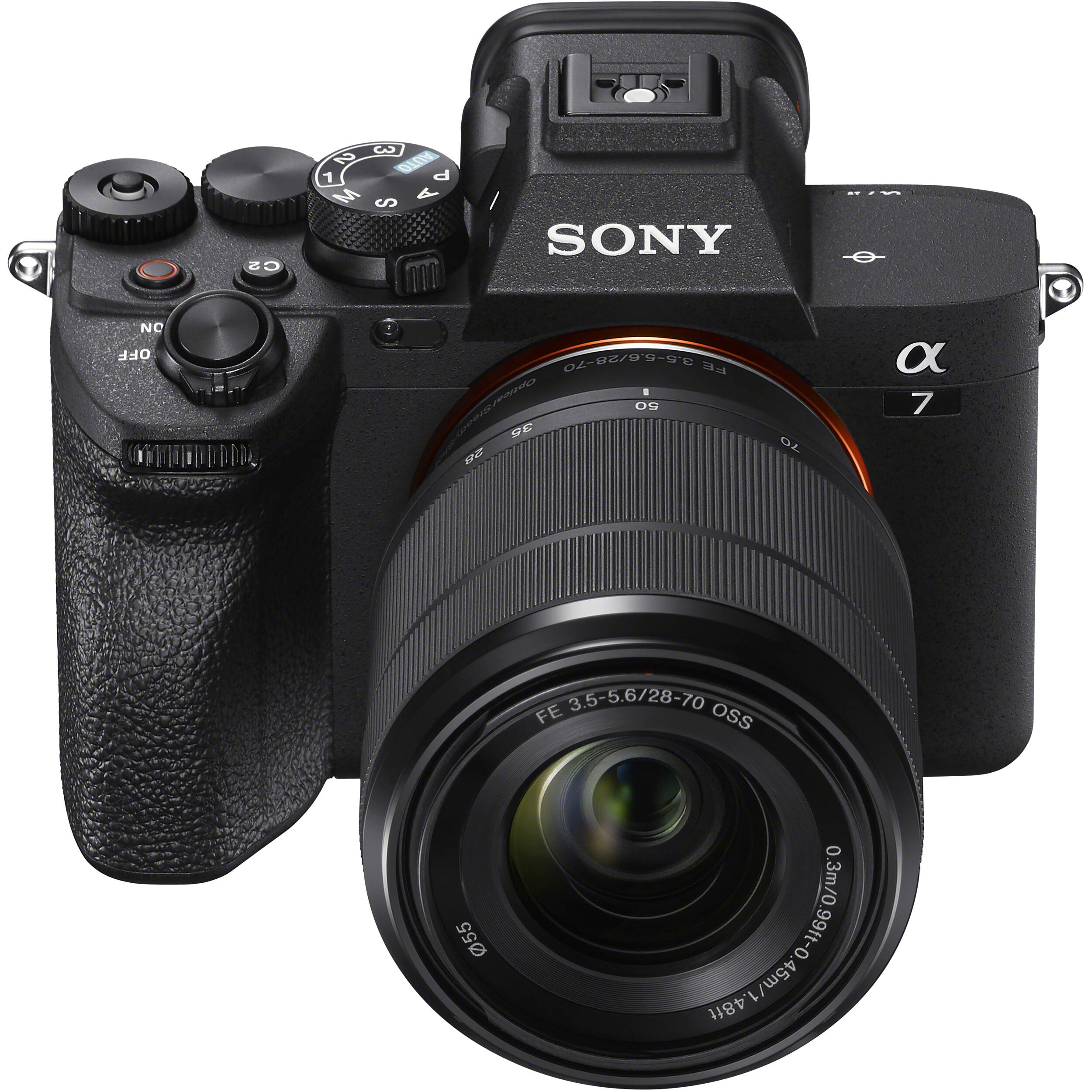 Sony a7 IV with 33MP sensor, 28-70mm lens and 4K video.