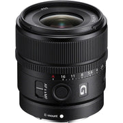 Sony E 15mm f/1.4 G Lens – a fast, ultra-wide prime with stunning sharpness, smooth bokeh, and advanced AF, perfect for landscapes, vlogging, and low-light creativity.