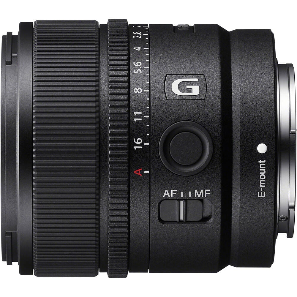Sony E 15mm f/1.4 G Lens – a fast, ultra-wide prime with stunning sharpness, smooth bokeh, and advanced AF, perfect for landscapes, vlogging, and low-light creativity.