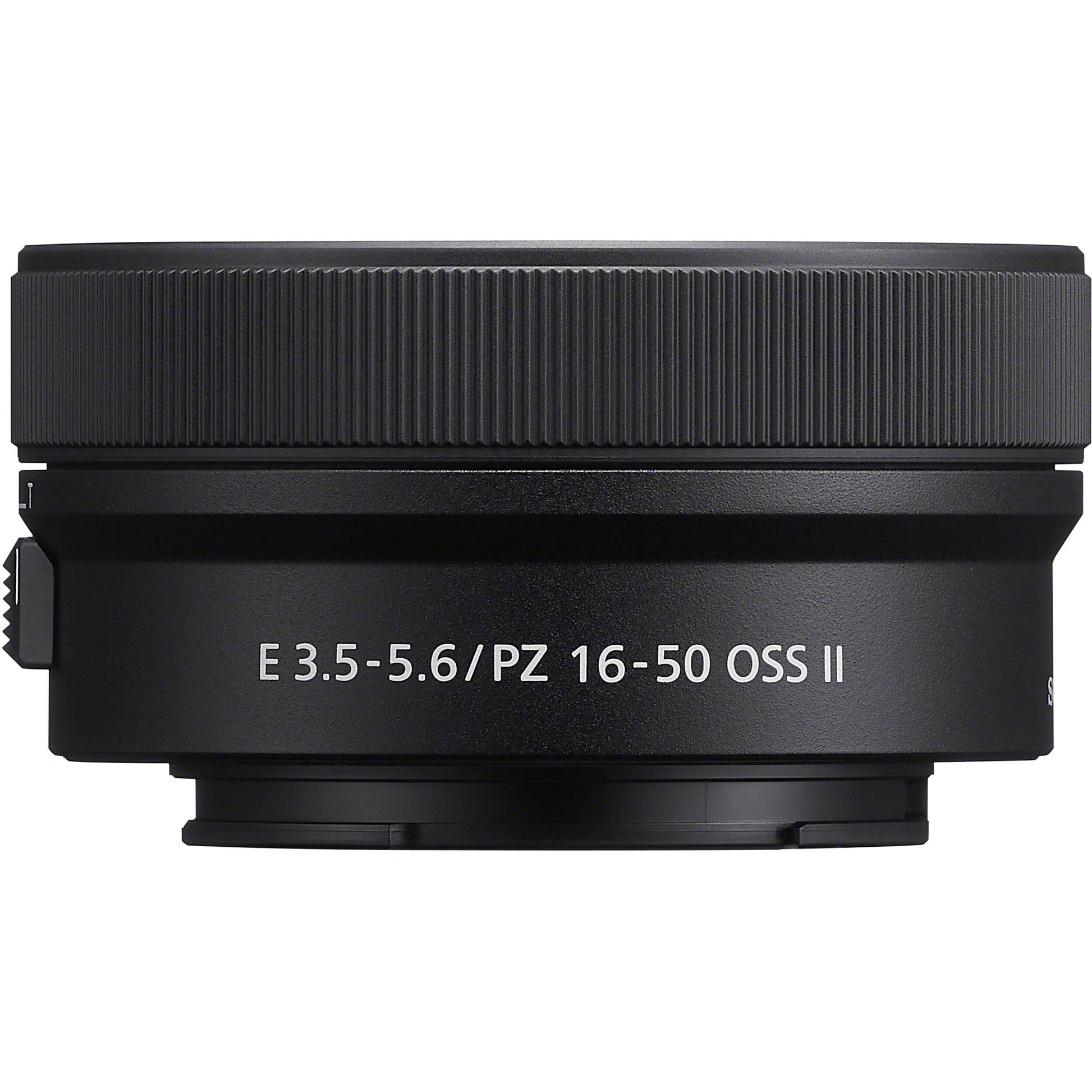 Sony E PZ 16-50mm f/3.5-5.6 OSS II Lens (Black) – compact power zoom lens with Optical SteadyShot, versatile focal range, and lightweight design for everyday photography and video.