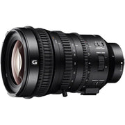 Sony E PZ 18-110mm f/4 G OSS Lens – professional power zoom with constant f/4 aperture, Optical SteadyShot, and precise focus control for high-quality video and photography.