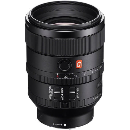 Sony FE 100mm f/2.8 STF GM OSS Prime Lens – premium portrait lens with Smooth Trans Focus (STF), exceptional bokeh, and Optical SteadyShot for stunning subject isolation and sharpness.
