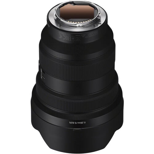 Sony FE 12-24mm f/2.8 GM Lens – ultra-wide angle zoom with constant f/2.8 aperture, advanced optics, and G Master sharpness for landscapes, architecture, and astrophotography.