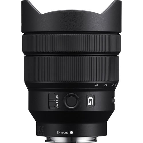 Sony FE 12-24mm f/4 G Zoom Lens – ultra-wide full-frame zoom with constant f/4 aperture, exceptional sharpness, and compact design, ideal for landscapes, interiors, and architecture.