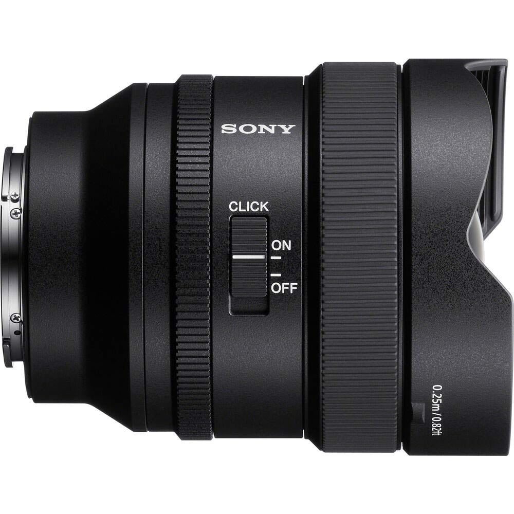 Sony FE 14mm f/1.8 GM Lens – ultra-wide G Master prime with exceptional sharpness, bright f/1.8 aperture, and stunning bokeh, perfect for landscapes, astrophotography, and architecture.