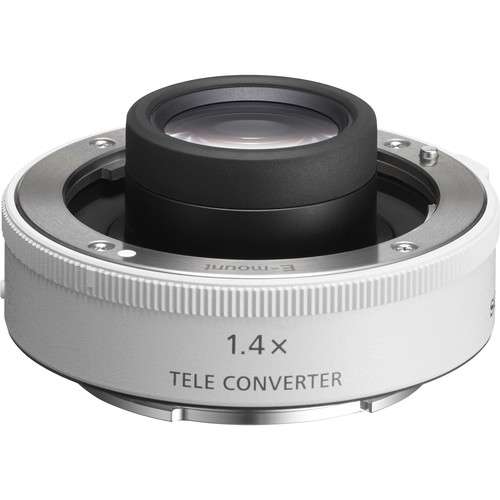 Sony FE 1.4x Teleconverter designed to extend the reach of compatible Sony lenses by 1.4x, with full support for autofocus and image stabilization.