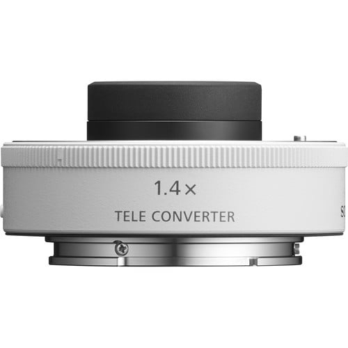 Sony FE 1.4x Teleconverter designed to extend the reach of compatible Sony lenses by 1.4x, with full support for autofocus and image stabilization.