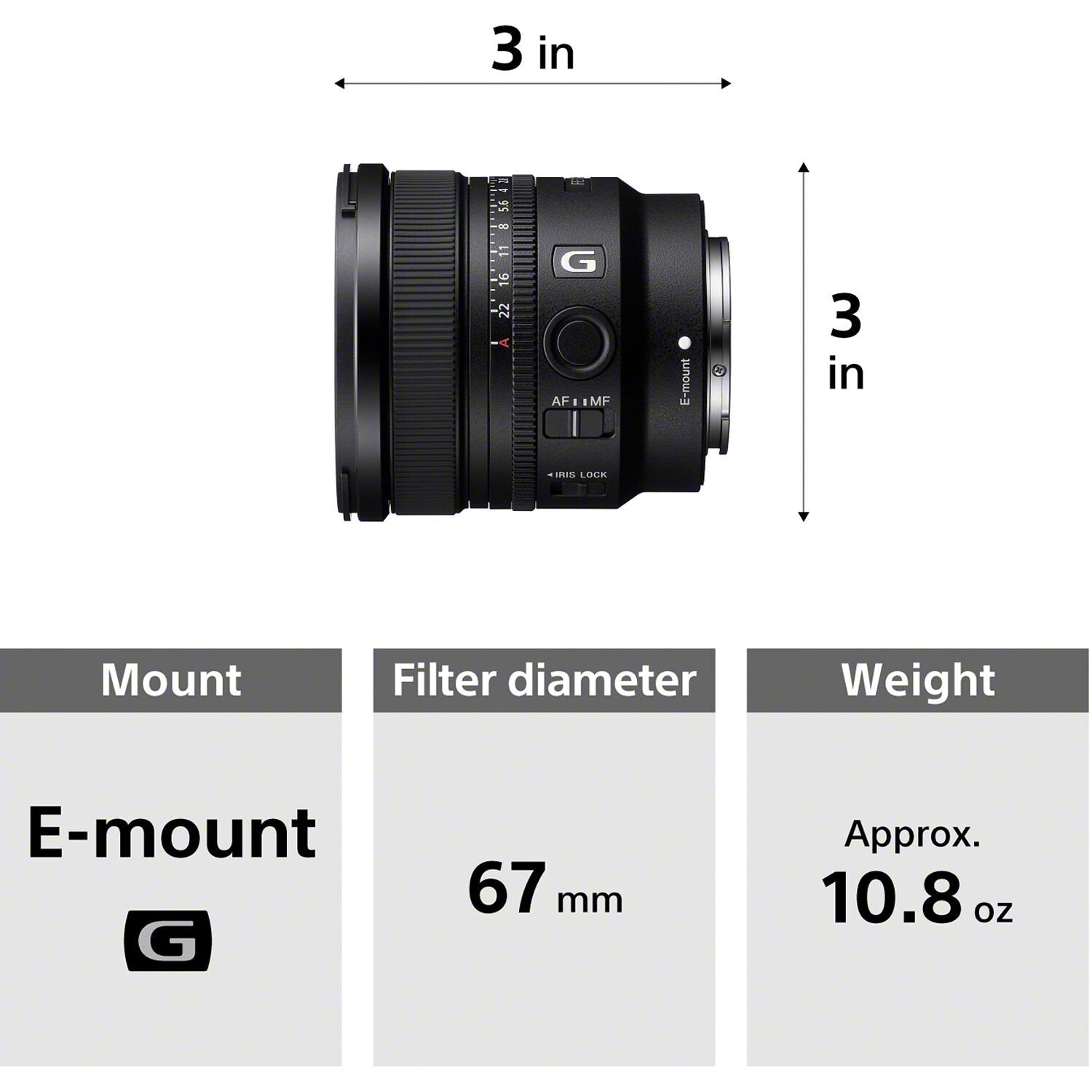 Sony FE 16mm f/1.8 G Lens – ultra-wide prime with bright f/1.8 aperture, sharp G-series optics, fast AF, and compact build for landscapes, astrophotography, and creative perspectives.