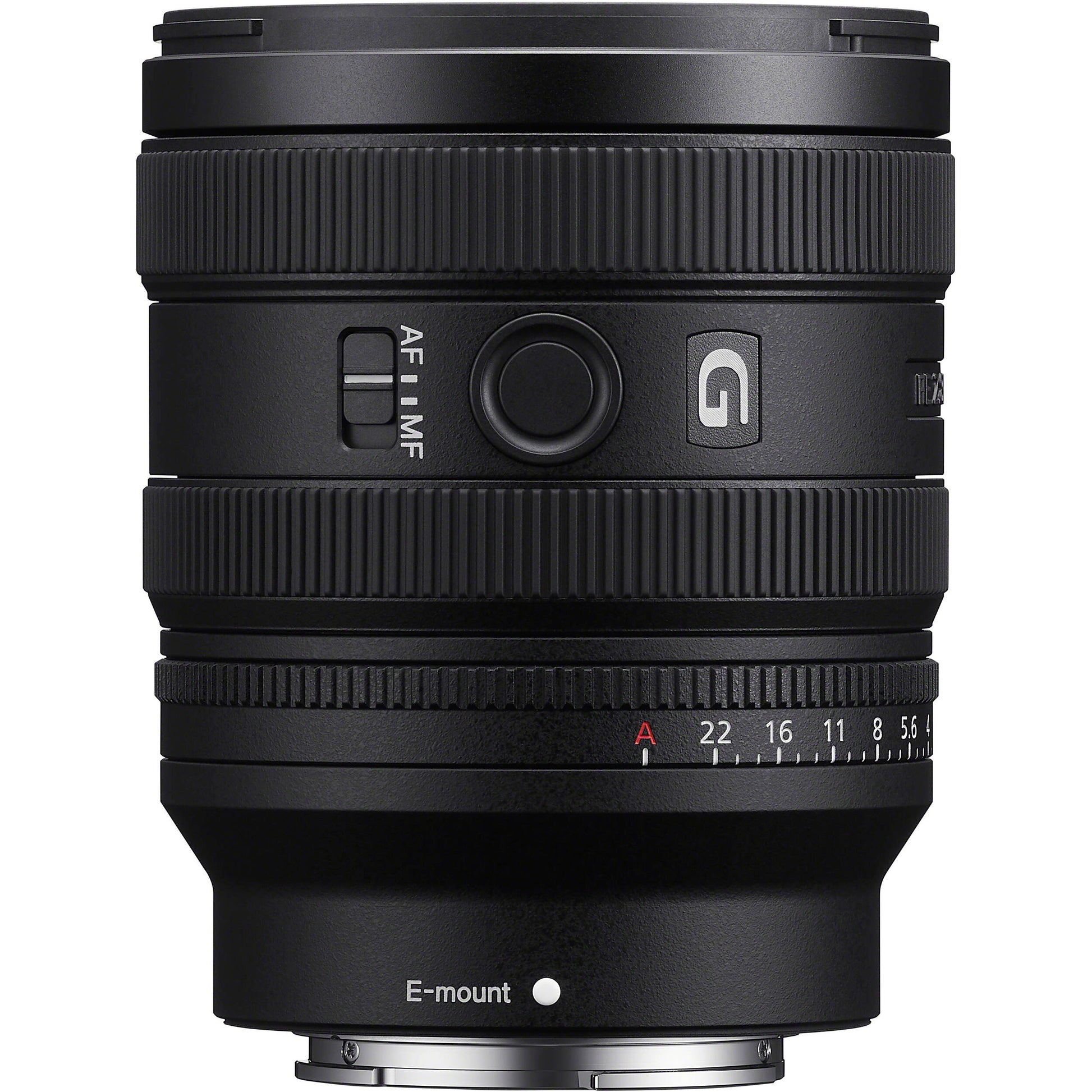 Sony FE 20-70mm f/4 G Lens offering a wide-to-standard zoom range, constant f/4 aperture, and fast, quiet autofocus for hybrid photo and video use.