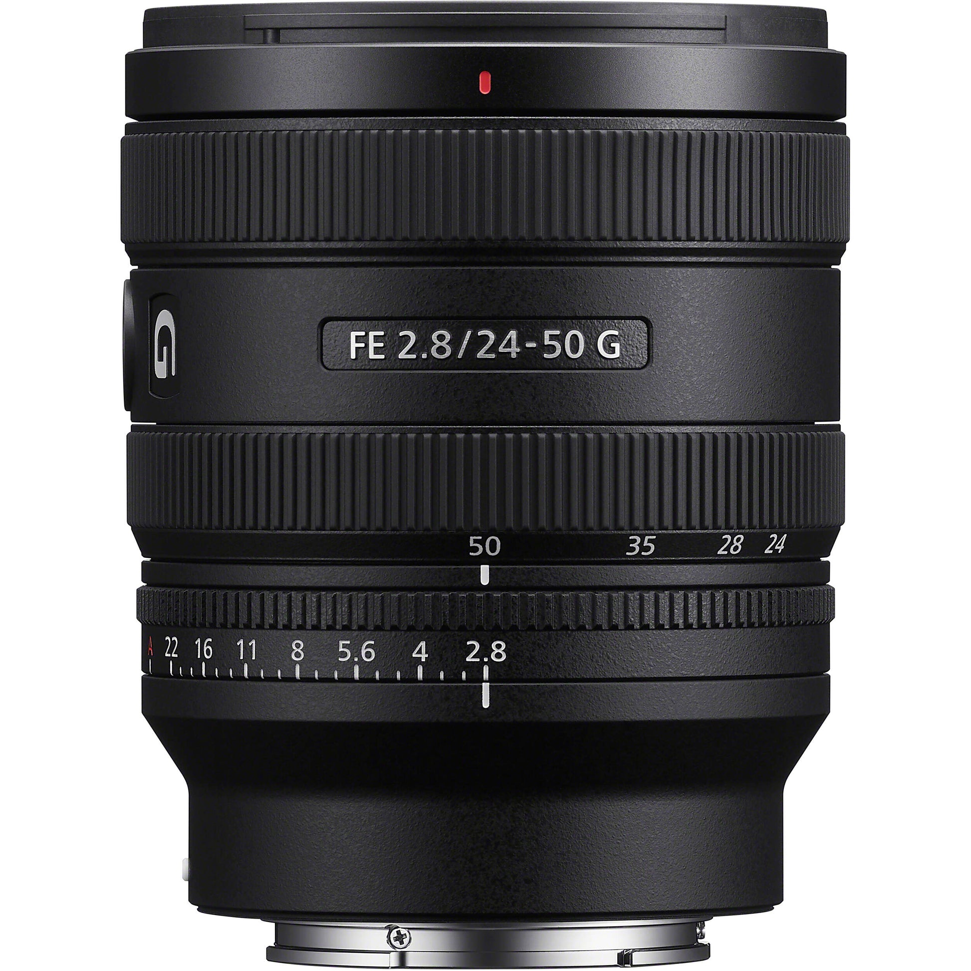 Sony FE 20-70mm f/4 G Lens offering a wide-to-standard zoom range, constant f/4 aperture, and fast, quiet autofocus for hybrid photo and video use.