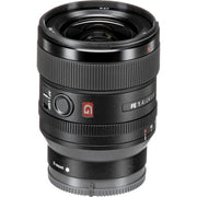 Sony FE 24mm f/1.4 GM lens. Wide-angle prime with f/1.4, G Master optics, sharp image quality, and lightweight design for full-frame cameras.