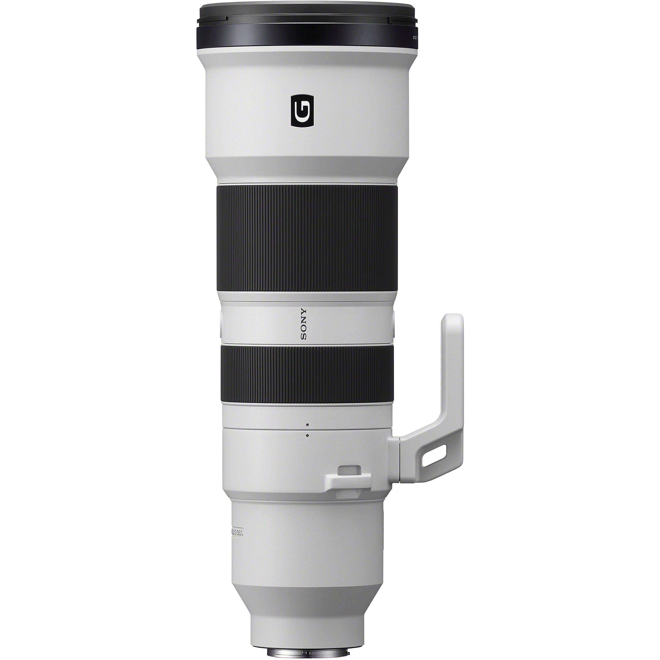 Sony FE 400-800mm f/6.3-8 G OSS Lens – super-telephoto zoom with built-in Optical SteadyShot, ideal for wildlife, sports, and distant subjects.