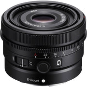 Sony FE 40mm f/2.5 G Lens – compact full-frame prime with sharp optics, fast f/2.5 aperture, and G Lens quality, perfect for everyday photography and video.