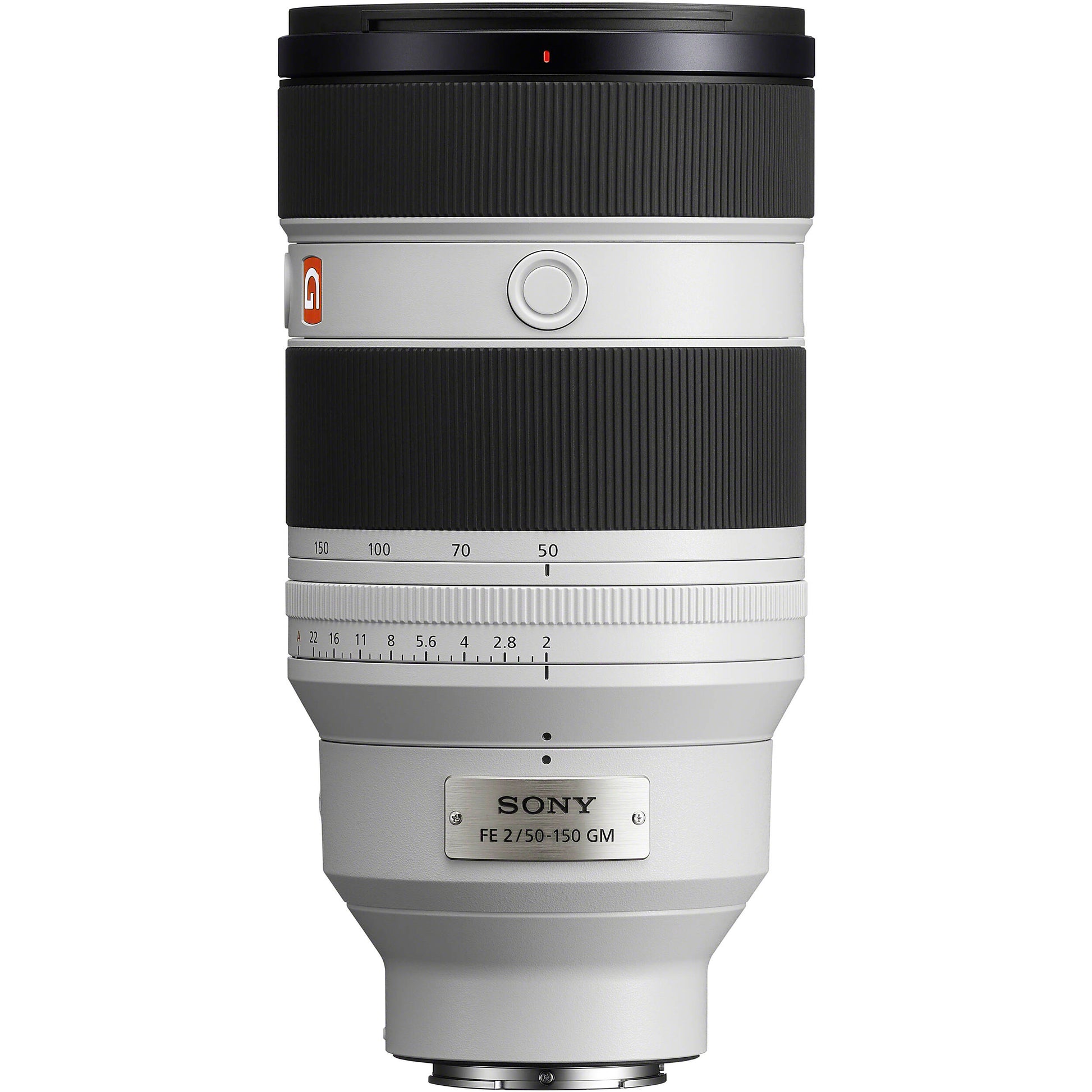 Sony FE 50-150mm f/2 GM Lens – premium telephoto zoom with constant f/2 aperture, delivering exceptional sharpness, speed, and G Master quality for portraits, sports, and events.